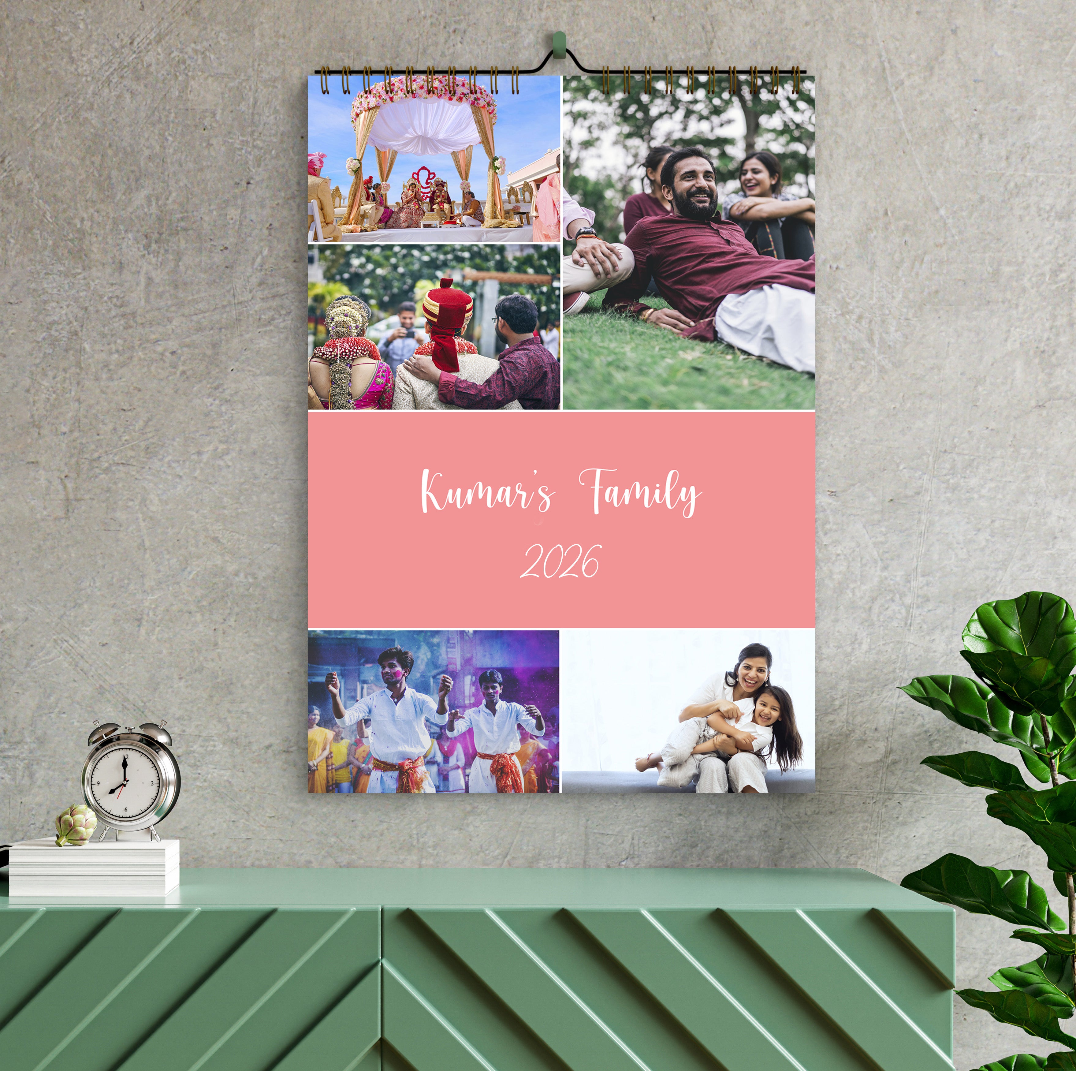 Personalised Wall Calendar 01 (A4 or A3)