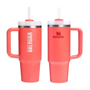 Personalised Stanley Quencher H2.0 Flowstate 0.89L - Hot Coral