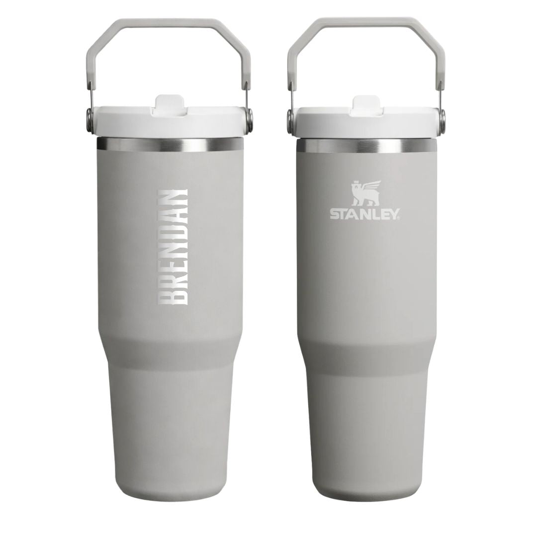 Personalised Stanley Iceflow Flipstraw 2.0 0.89L - Ash
