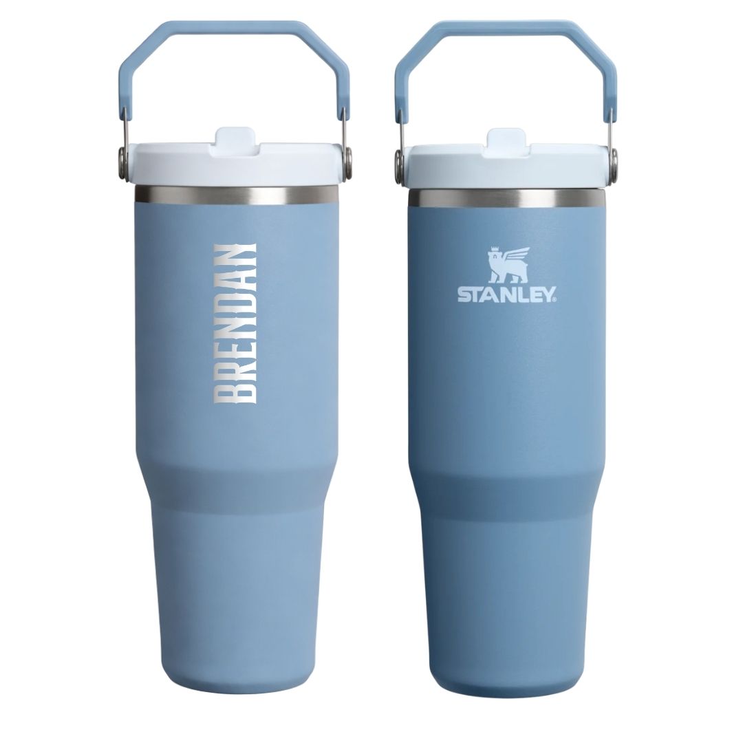 Personalised Stanley Iceflow Flipstraw 2.0 0.89L - Indigo