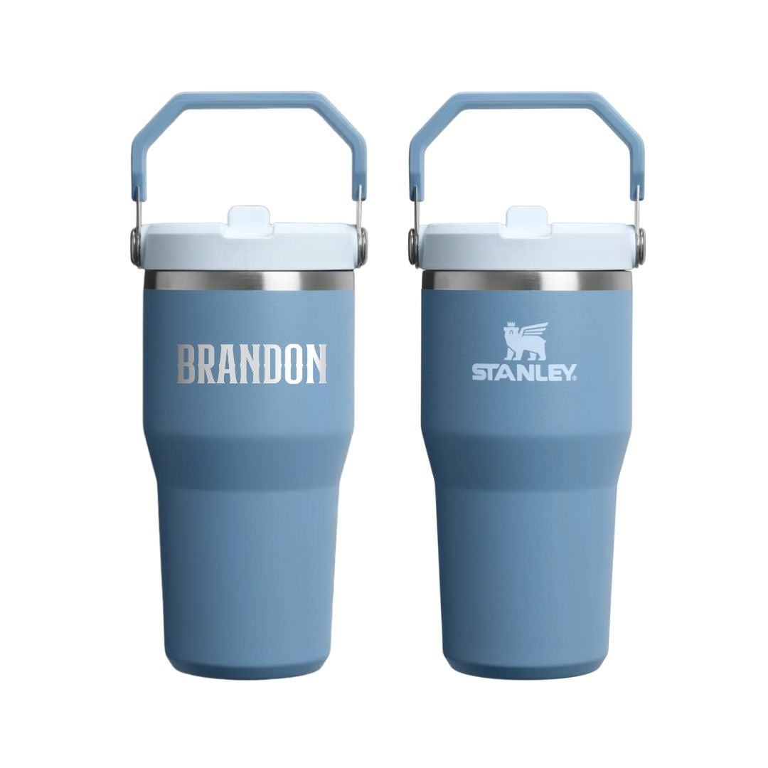 Personalised Stanley Iceflow Flipstraw 0.6L - Indigo