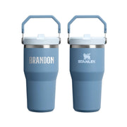 Personalised Stanley Iceflow Flipstraw 0.6L - Indigo