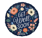 Get Well Soon - Round Foil Balloon