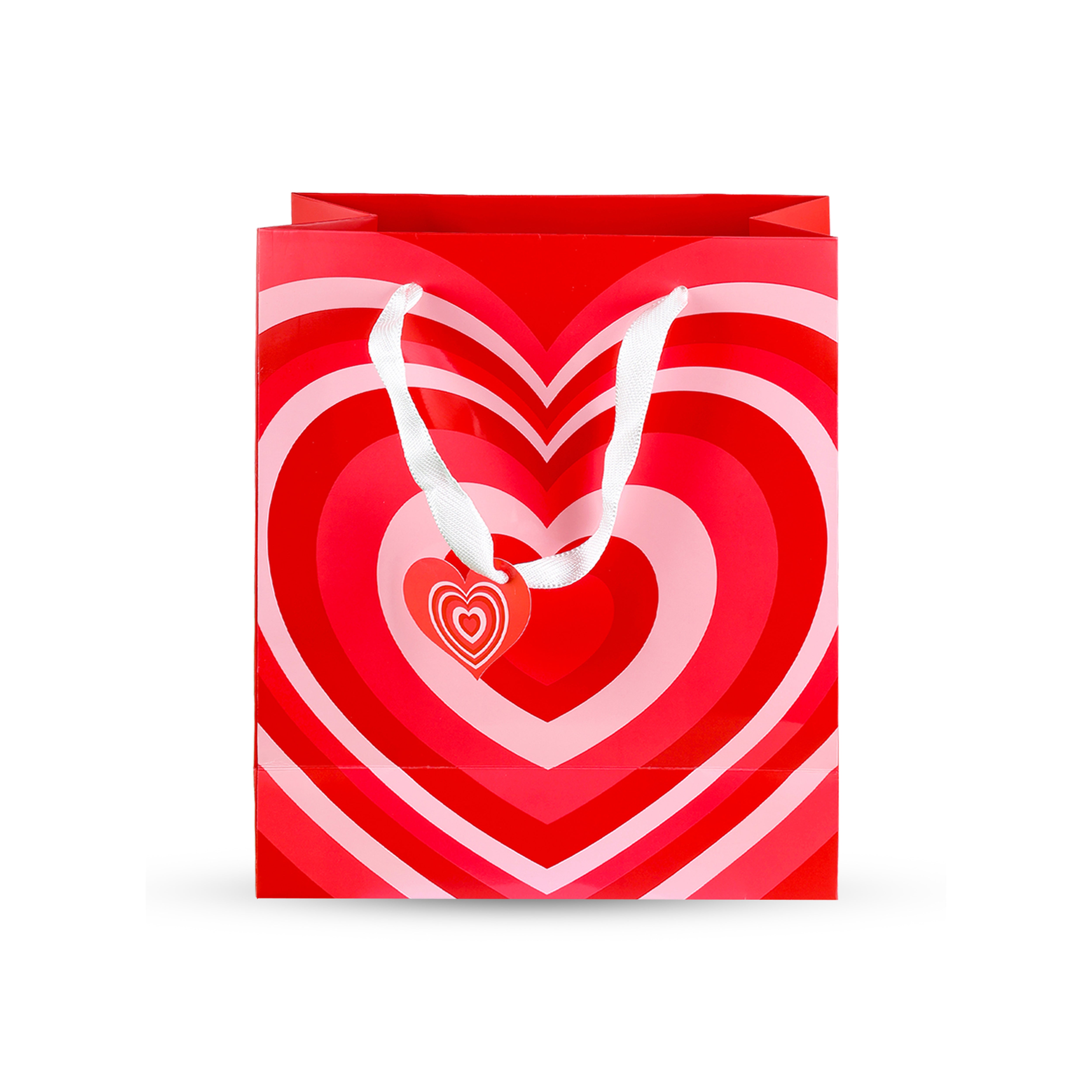 Red Heart Layers Gift Bag, Large