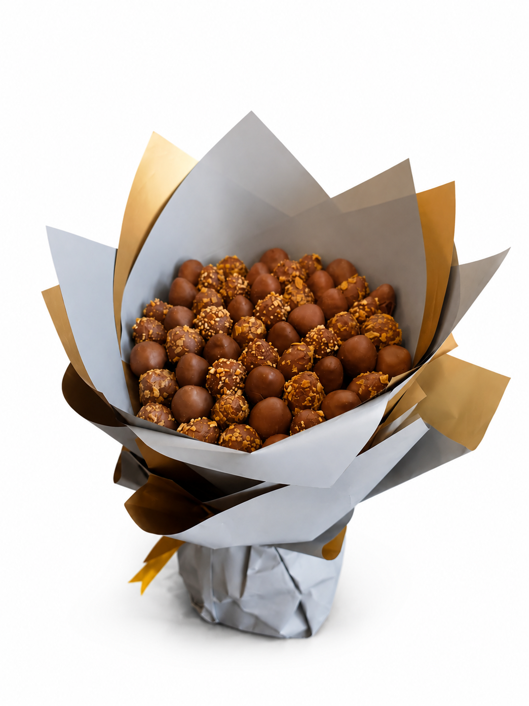 Golden Crunch Strawberry Bouquet