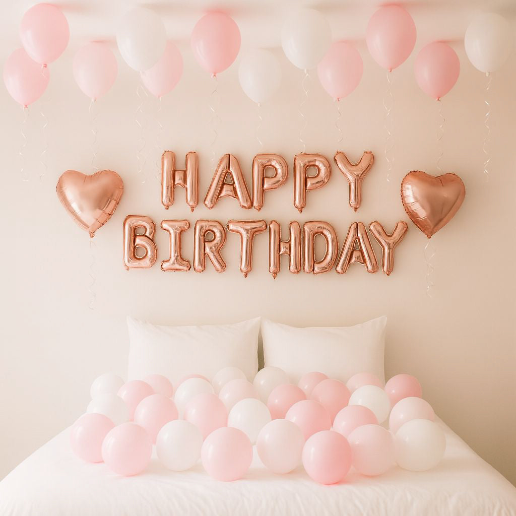 Happy Birthday Balloon Room Decorations