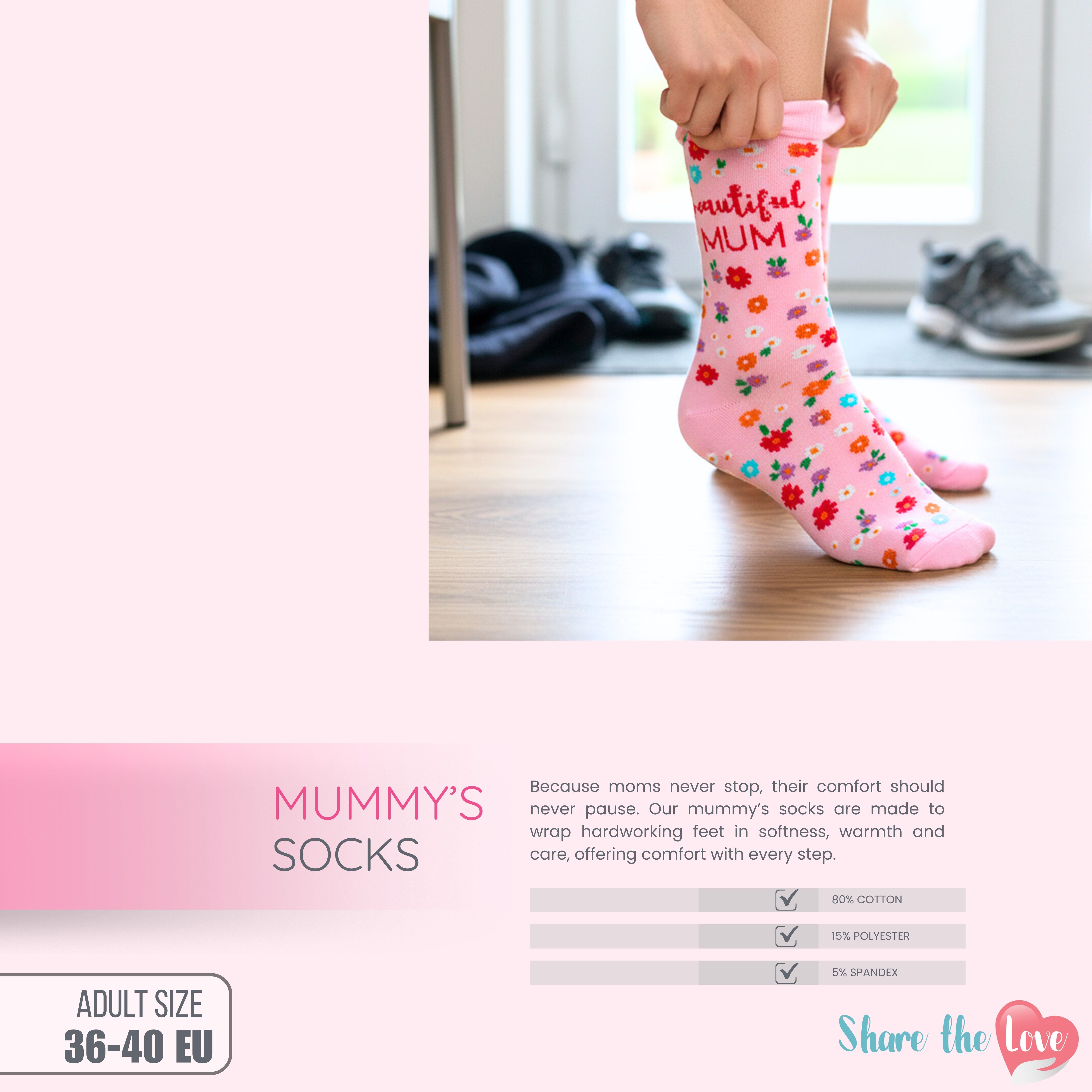 Beautiful Mum Socks