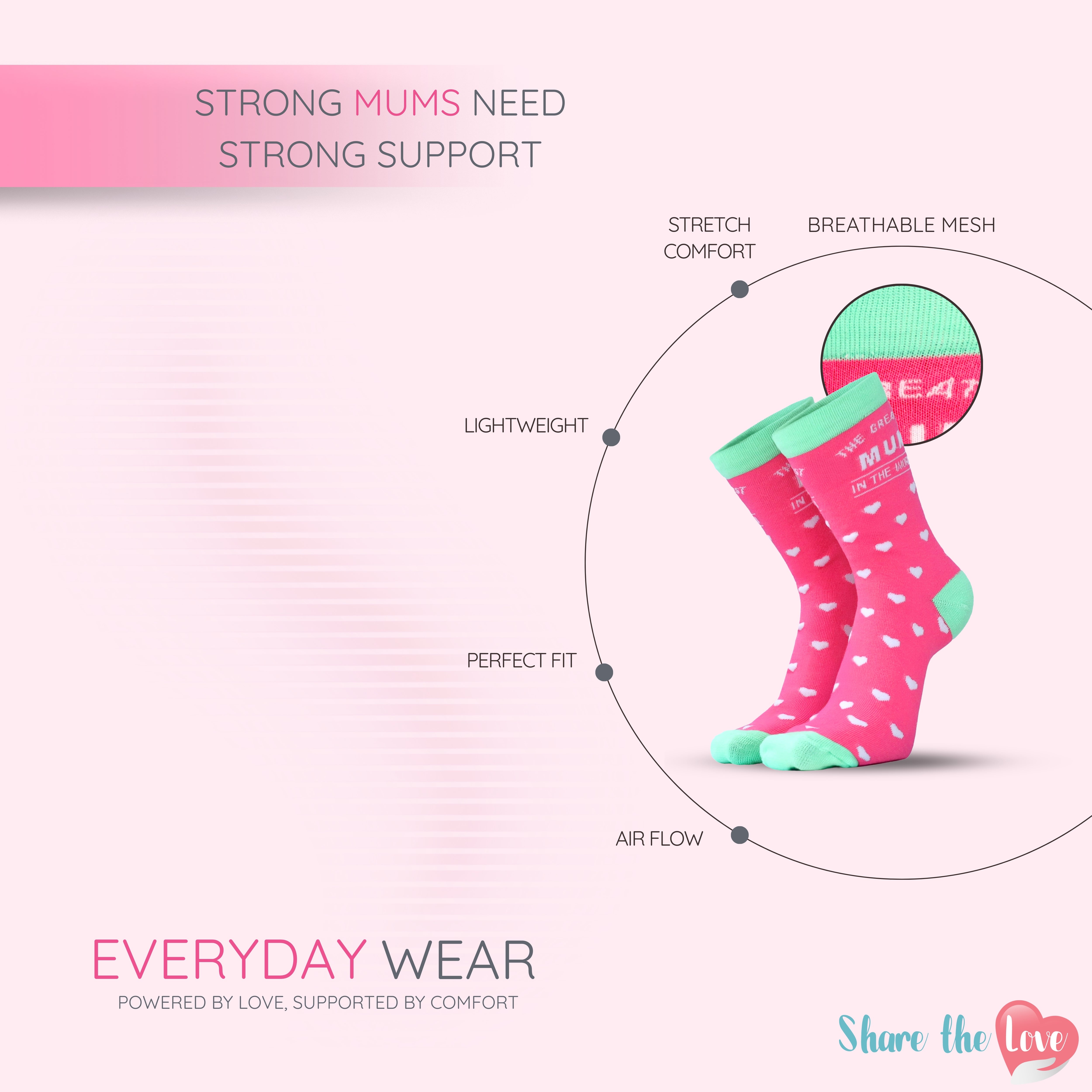 No. 1 Mum Socks