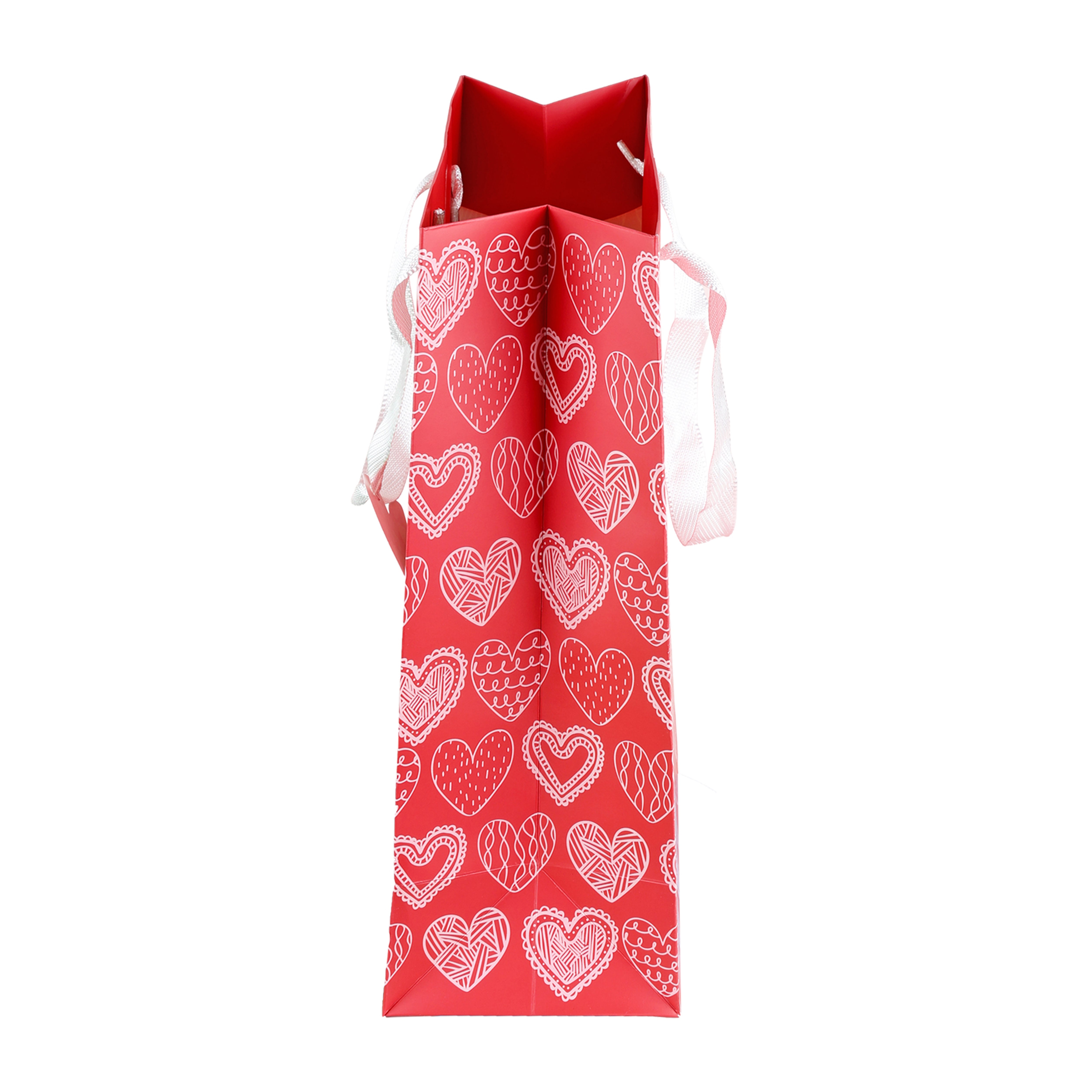 Love Hearts Red Gift Bag, Large