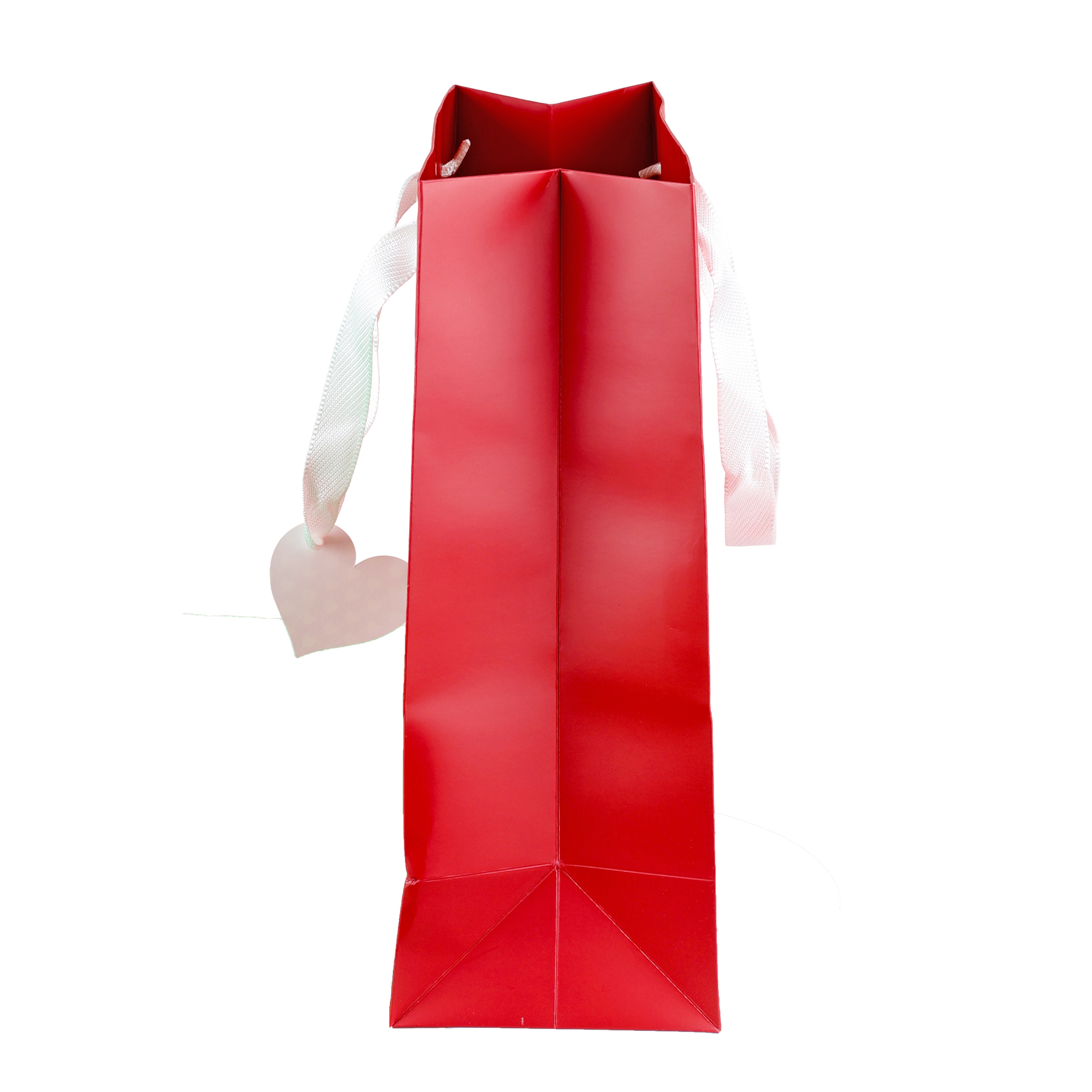 Red & White Love-Themed Gift Bag