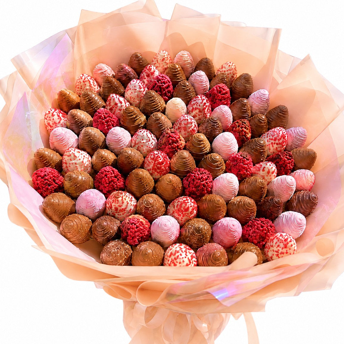 Grand Ruby & Red Velvet Strawberry Bouquet