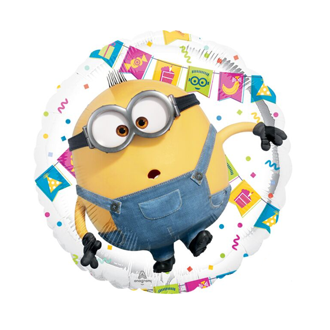 Minions, Round Foil Balloon