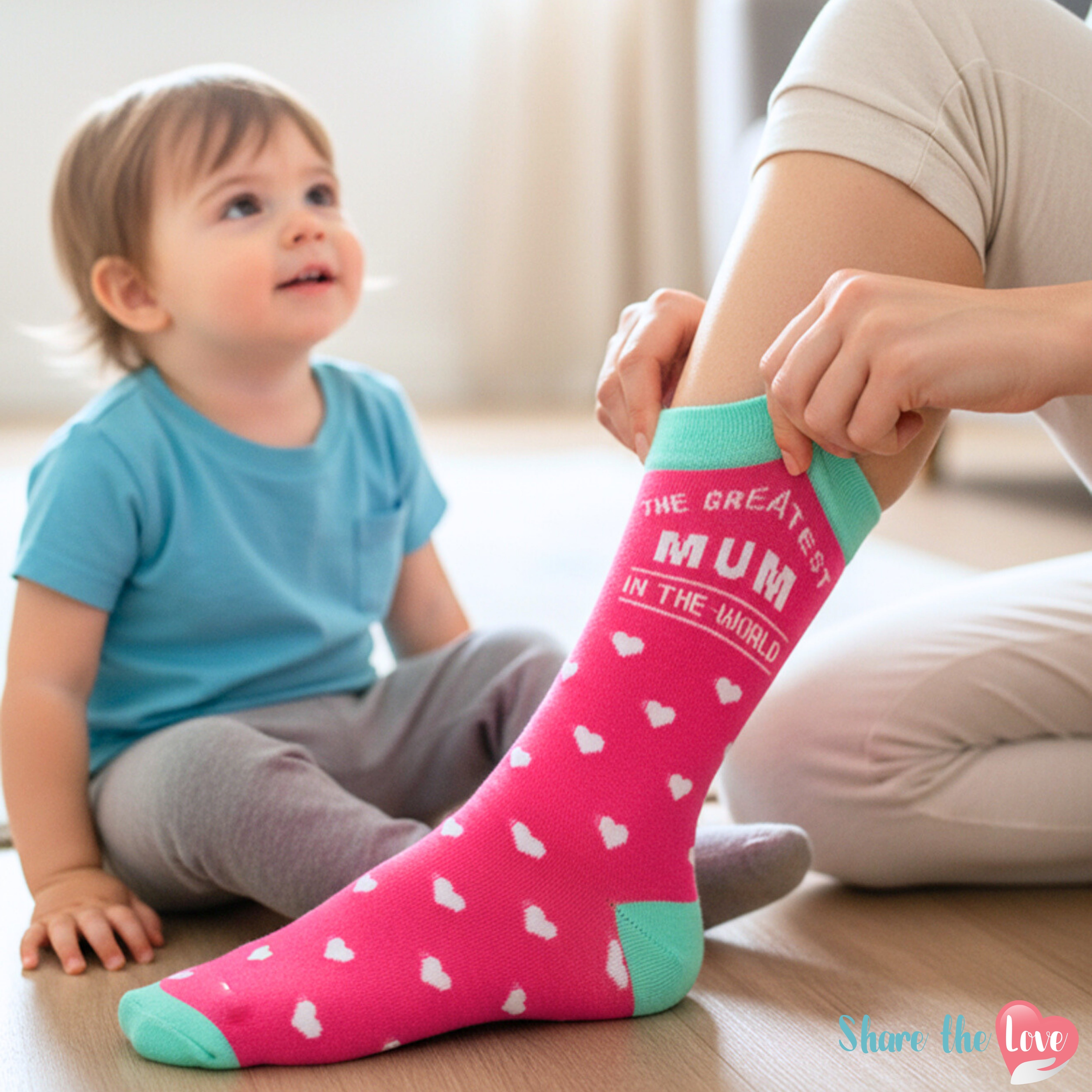 No. 1 Mum Socks
