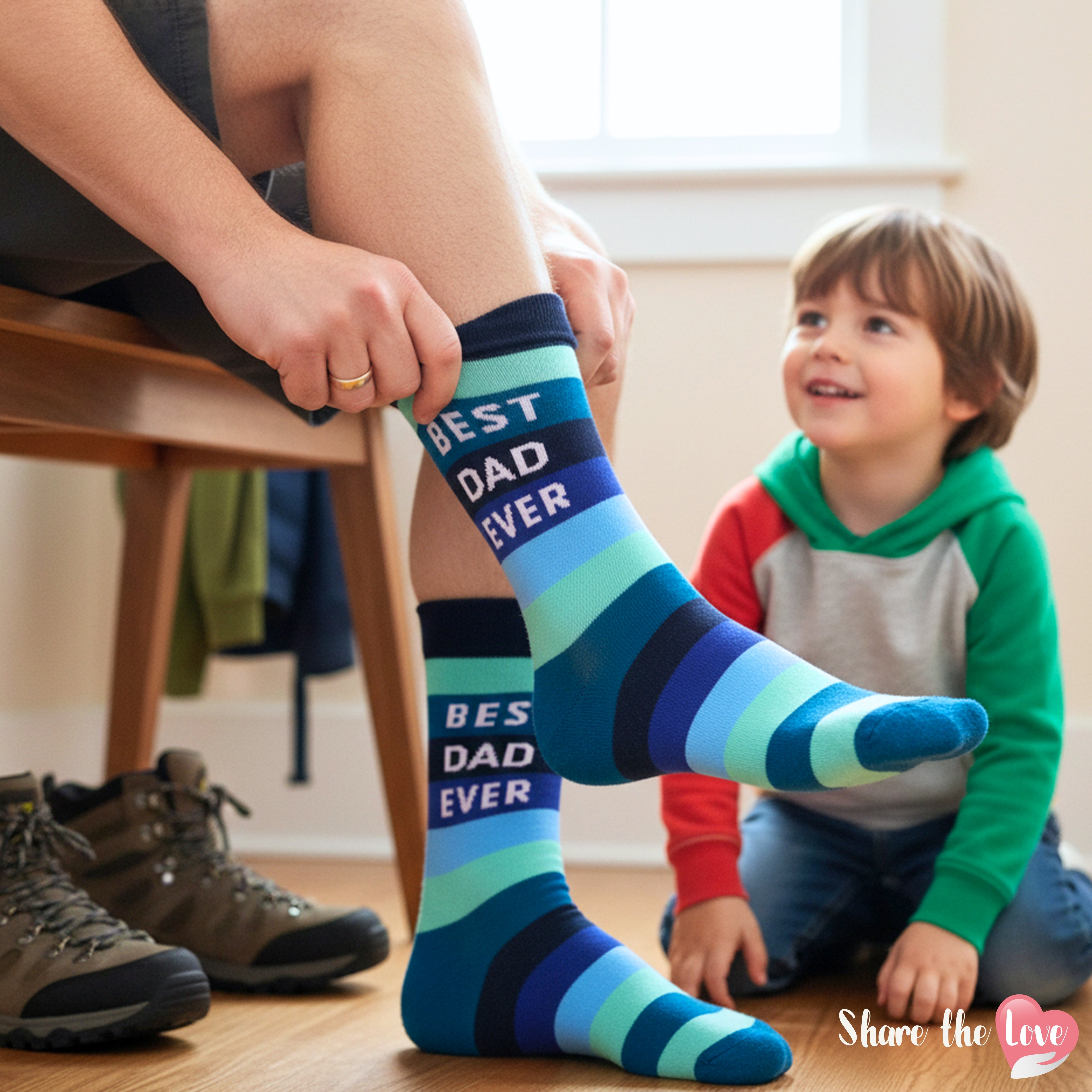 Best Dad Ever Socks