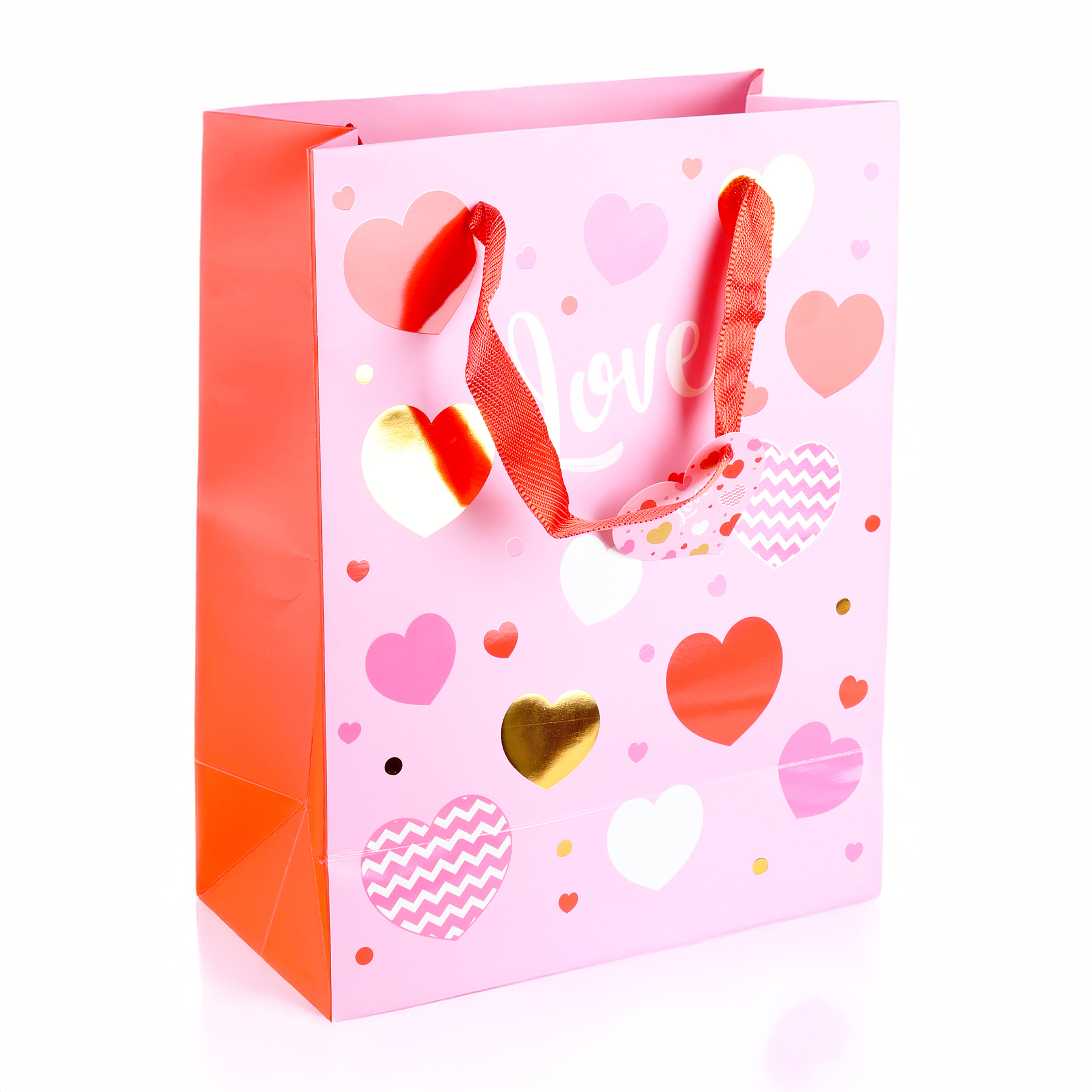 Love Hearts Gift Bag Large