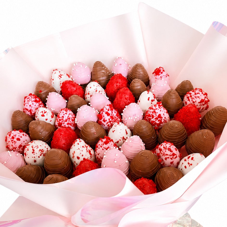 Blush Ruby Strawberry Bouquet