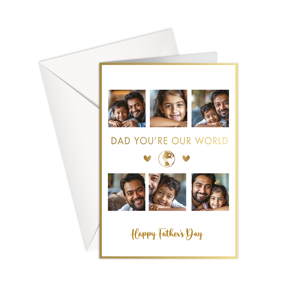 Father's Day Foil Cards