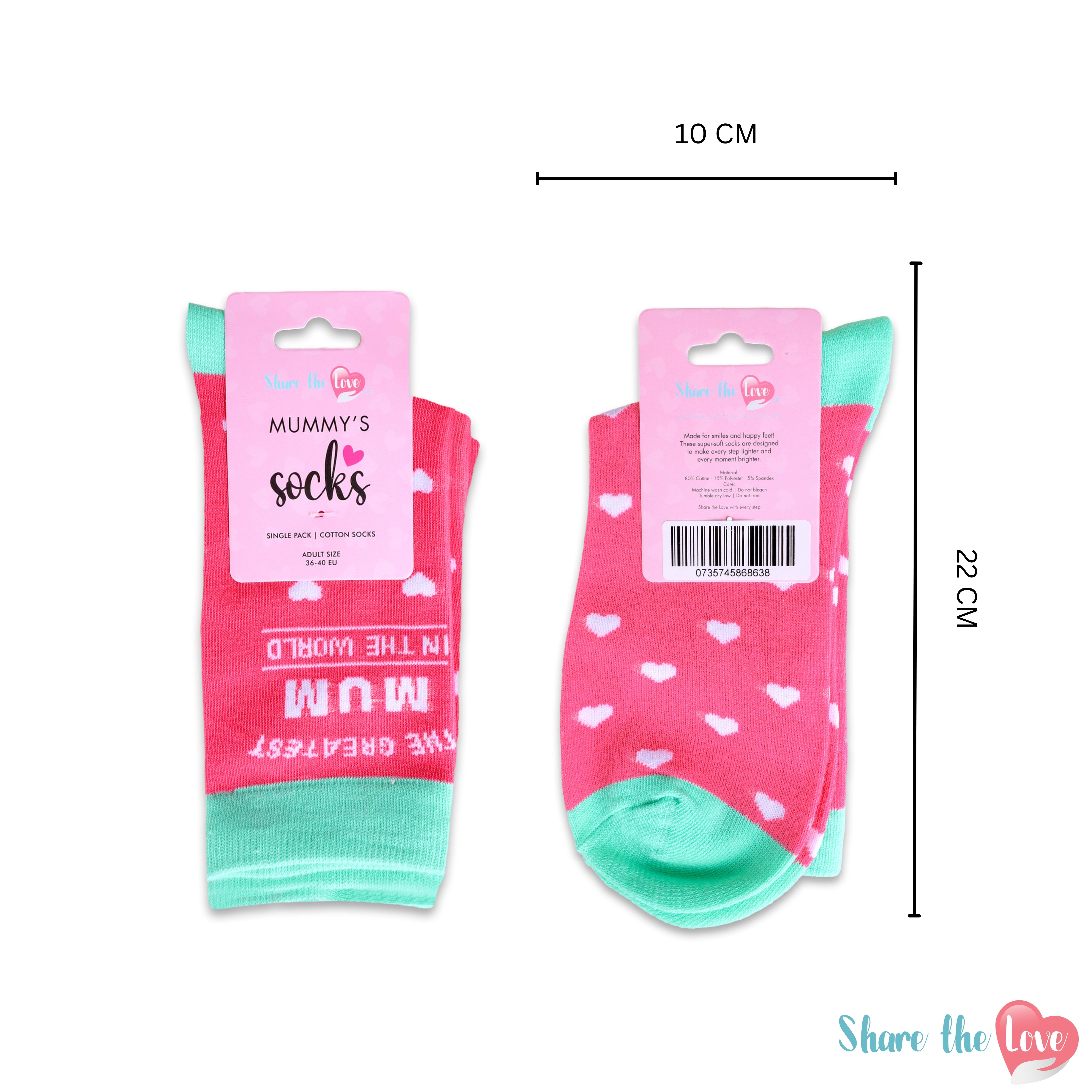 No. 1 Mum Socks