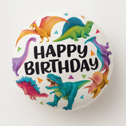 Dinosaur Happy Birthday Helium Balloon