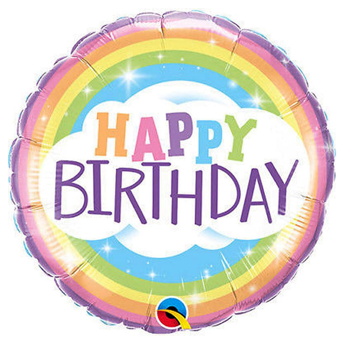 Birthday Rainbow 18 Inch Foil Balloon