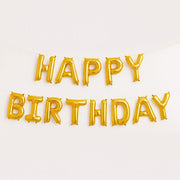 Happy Birthday Balloon Letters Inflated