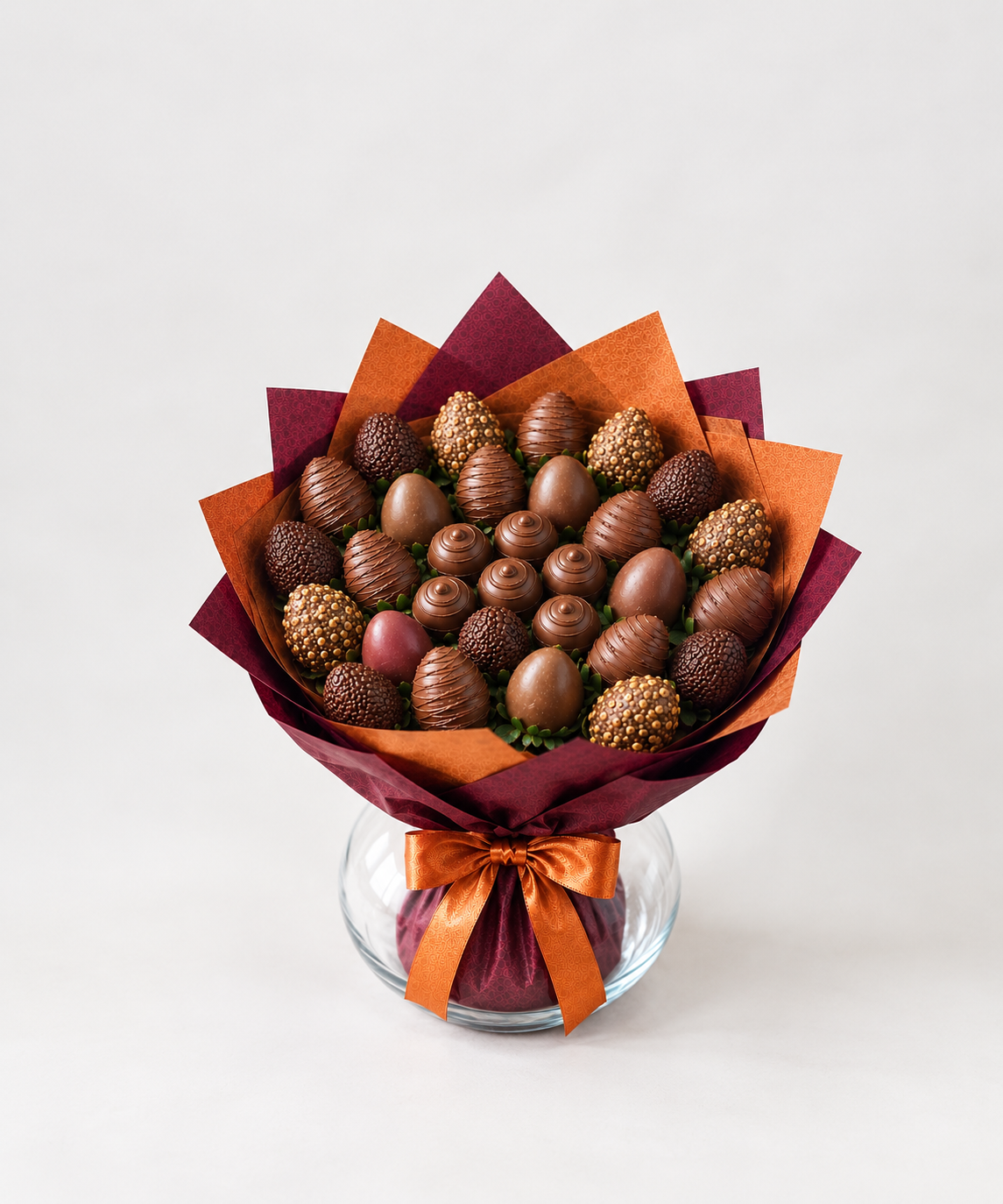 Golden Luxe Strawberry Bouquet