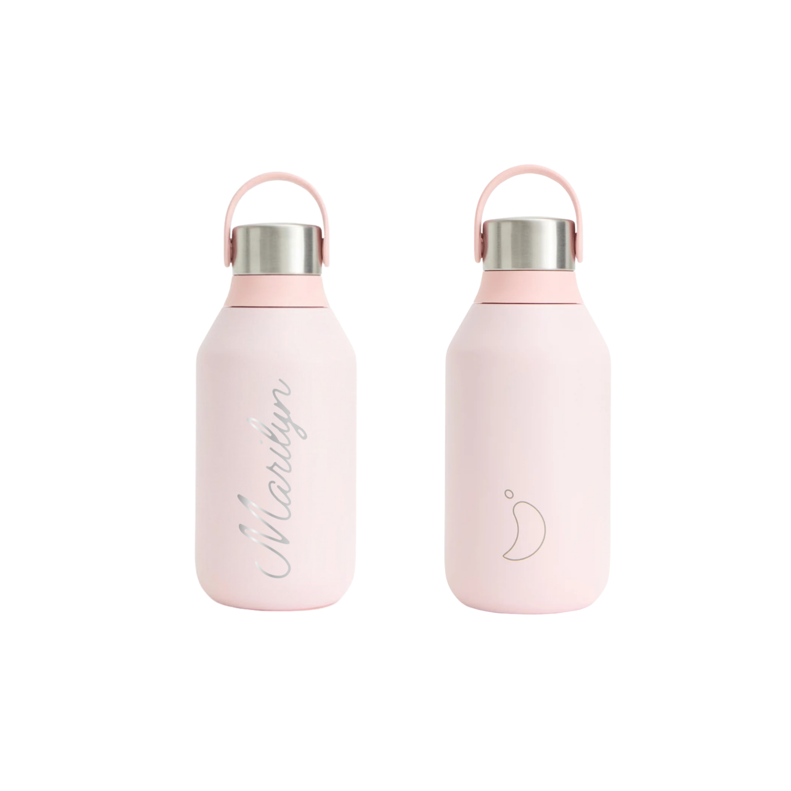 Personalised Chilly's Series 2 350ml - Blush Pink