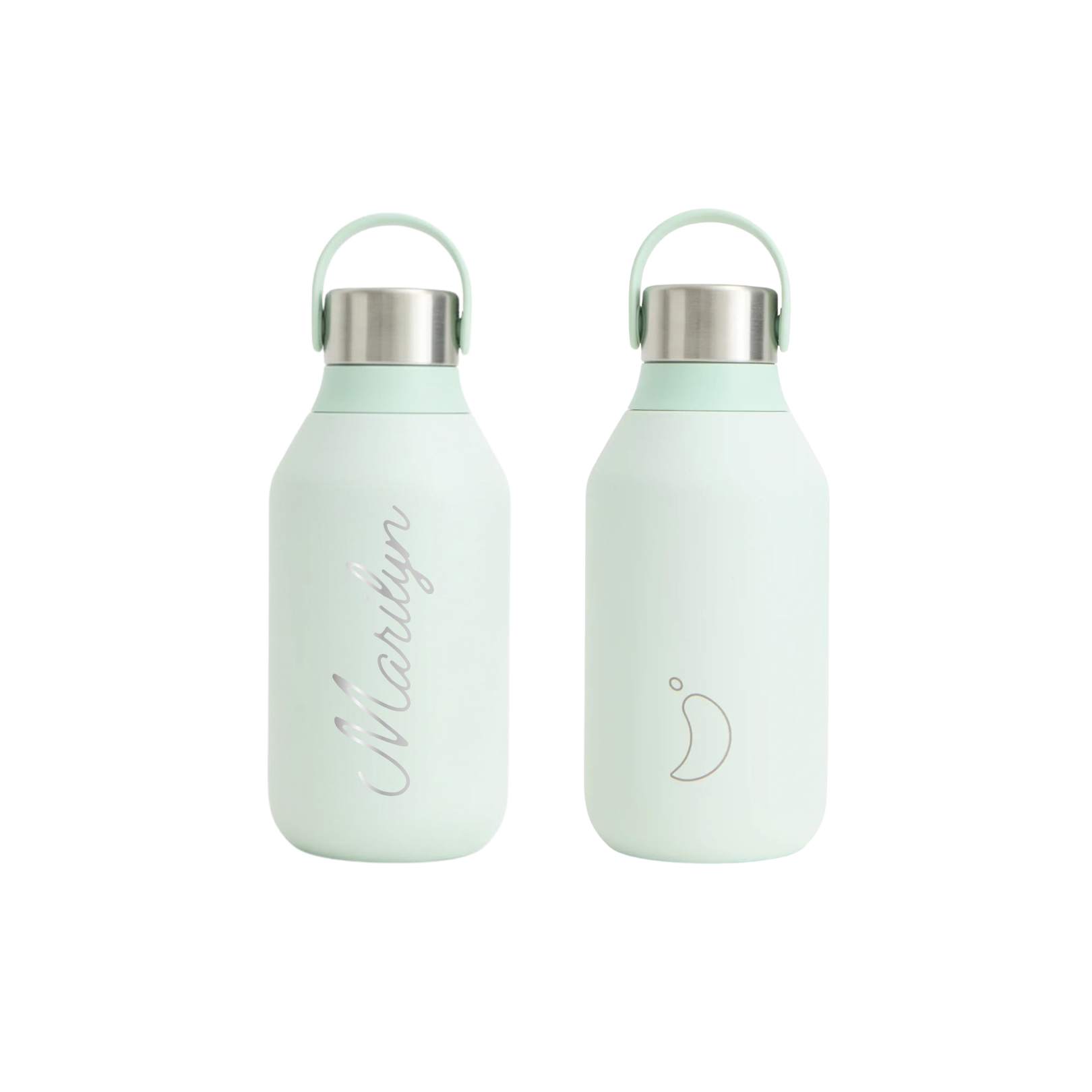 Personalised Chilly's Series 2 350ml - Lichen Green