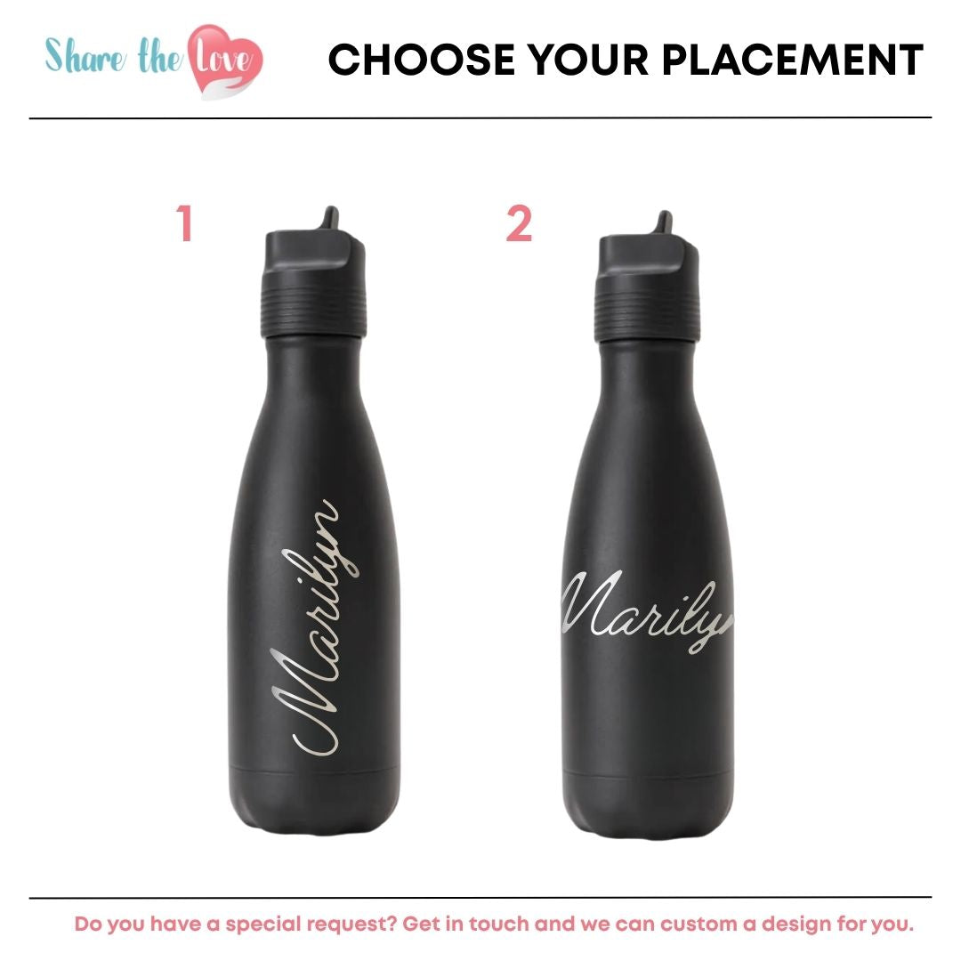 Personalised Original Kids Bottle 350ml - Jet