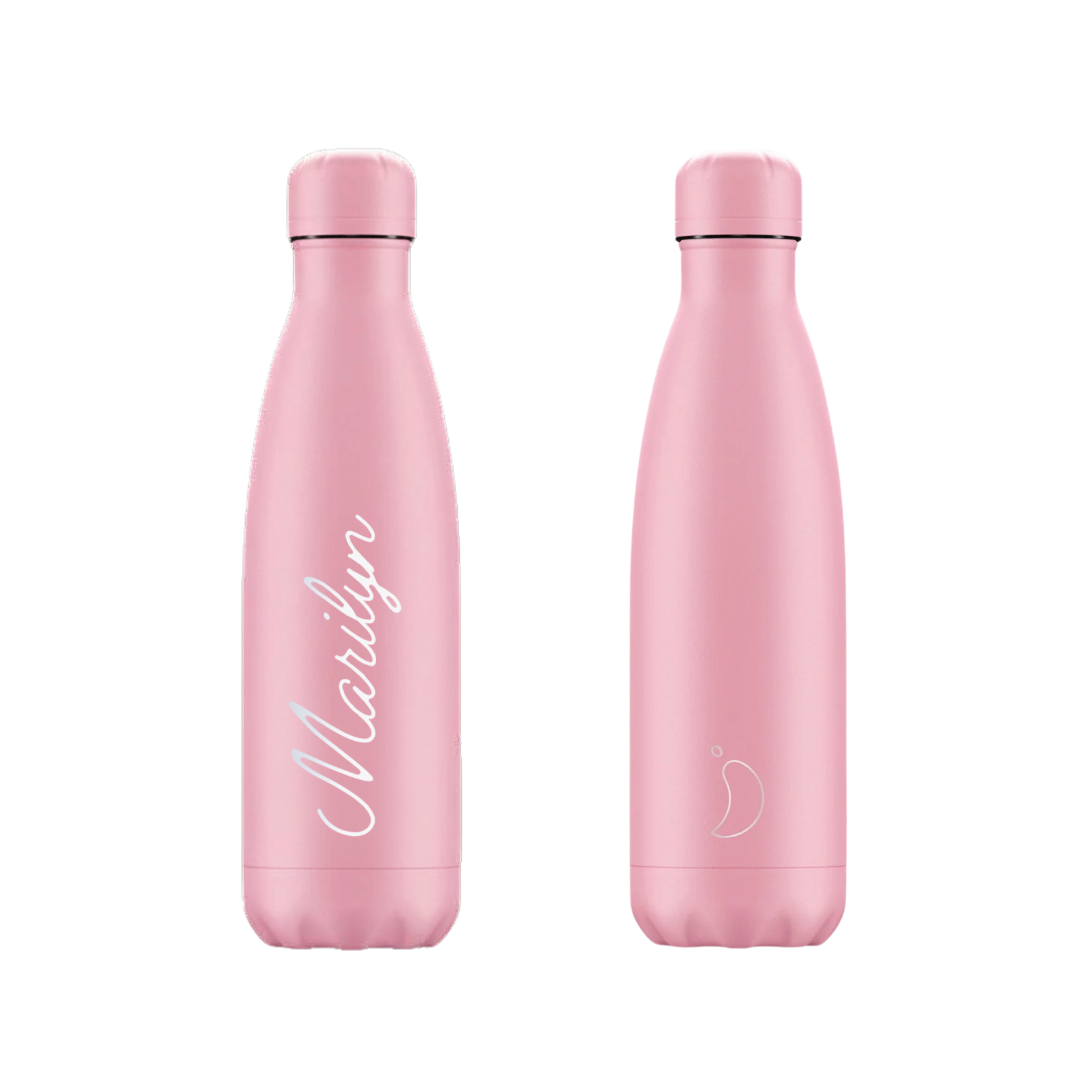 Personalised Chilly's Original 500 ml - Pastel All Pink