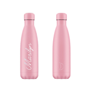 Personalised Chilly's Original 500 ml - Pastel All Pink