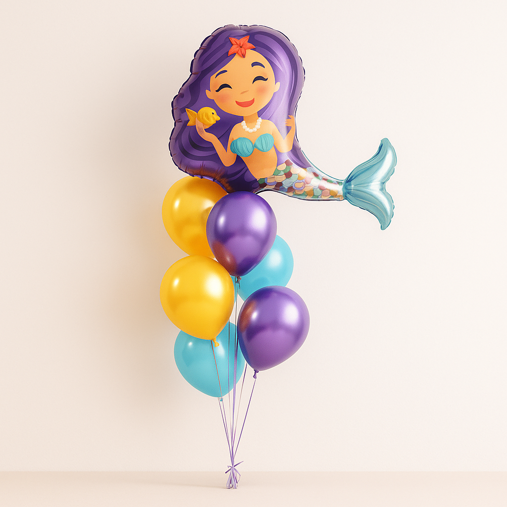 Mermaid Balloon Bouquet