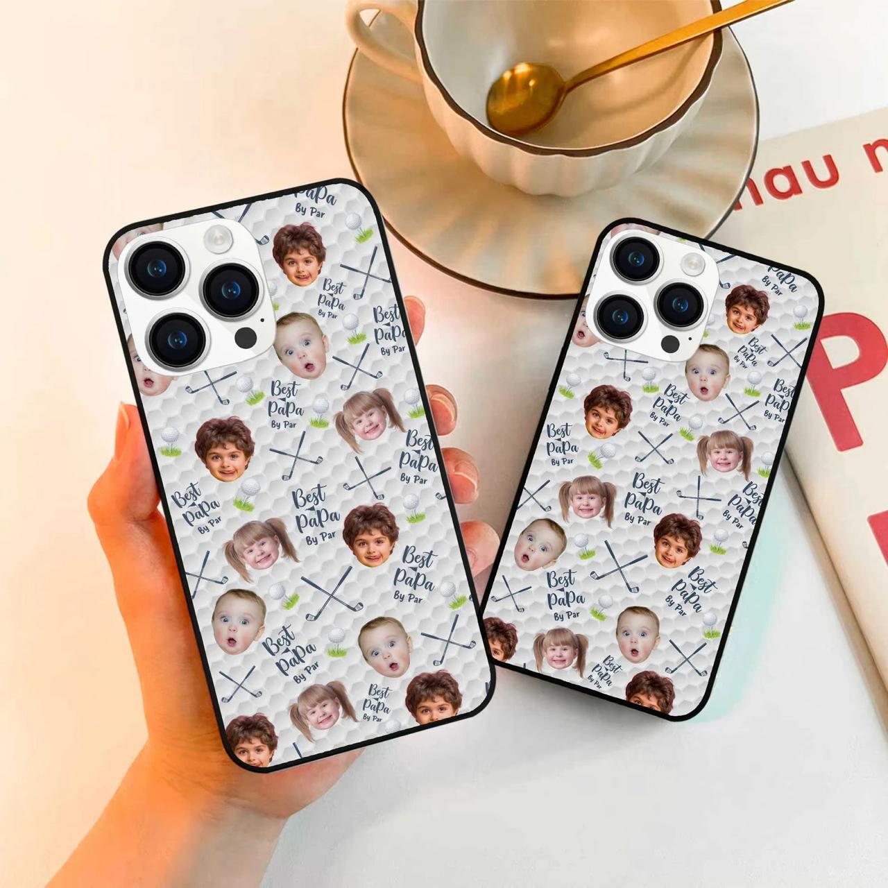 Personalized Best Dad by Par Phone Case