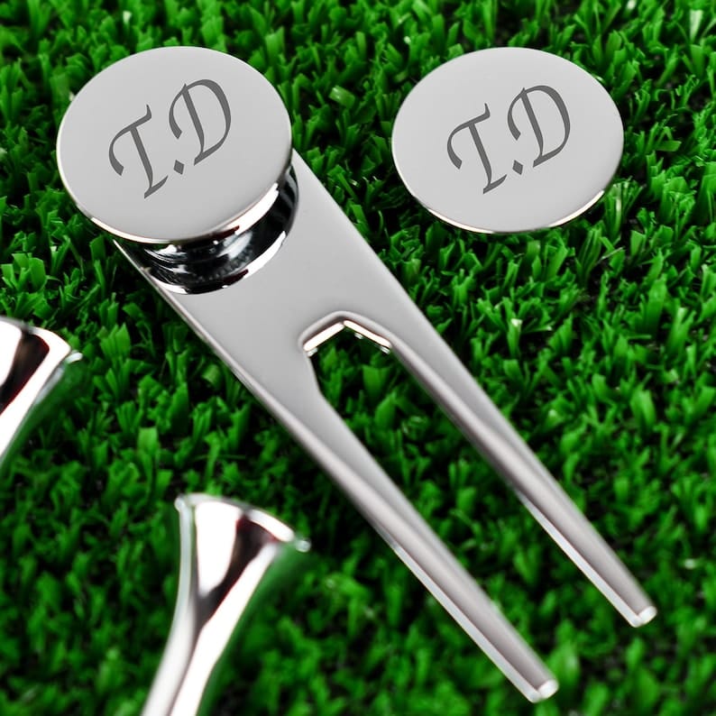 Personalised Crossed Clubs