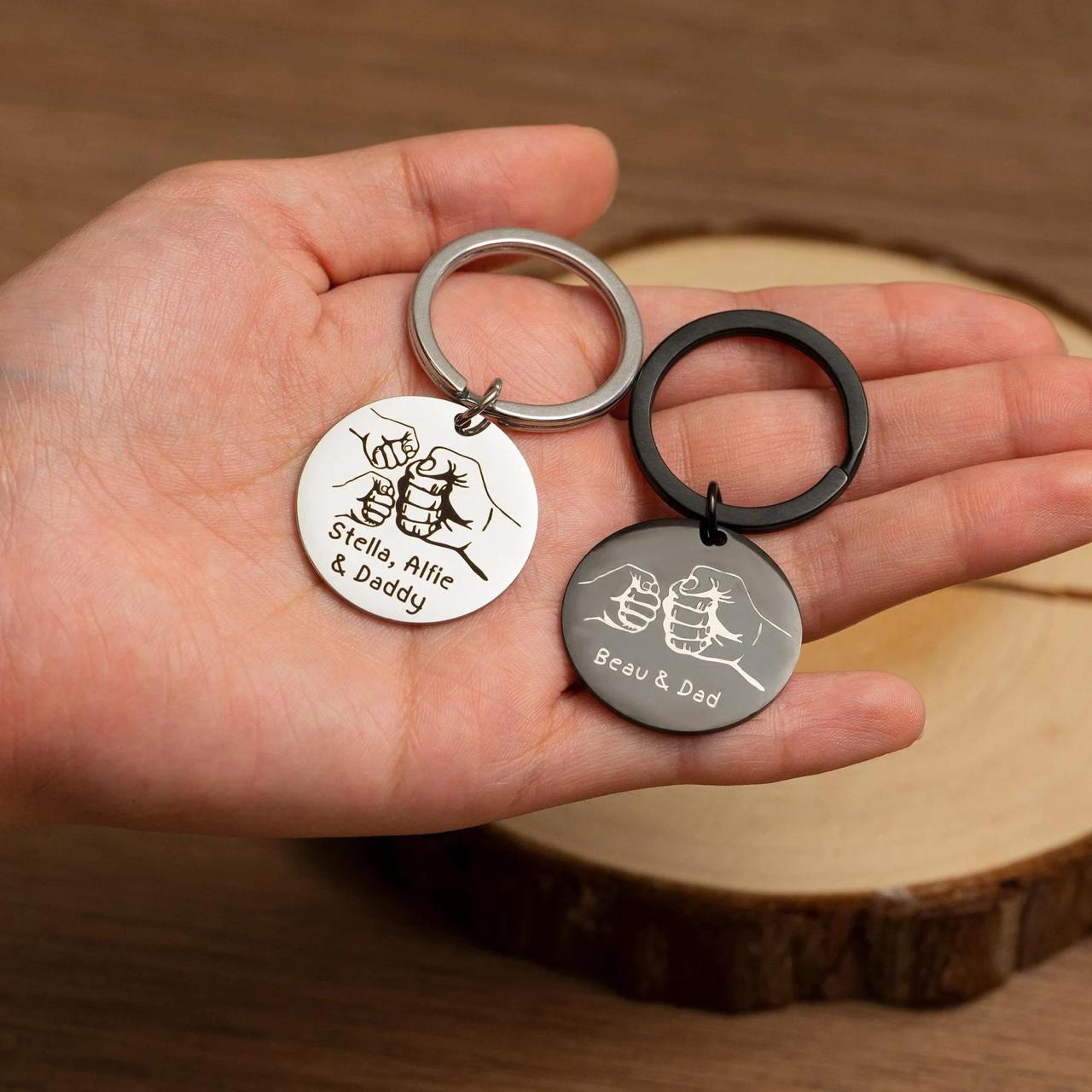 Father's Day Keyring