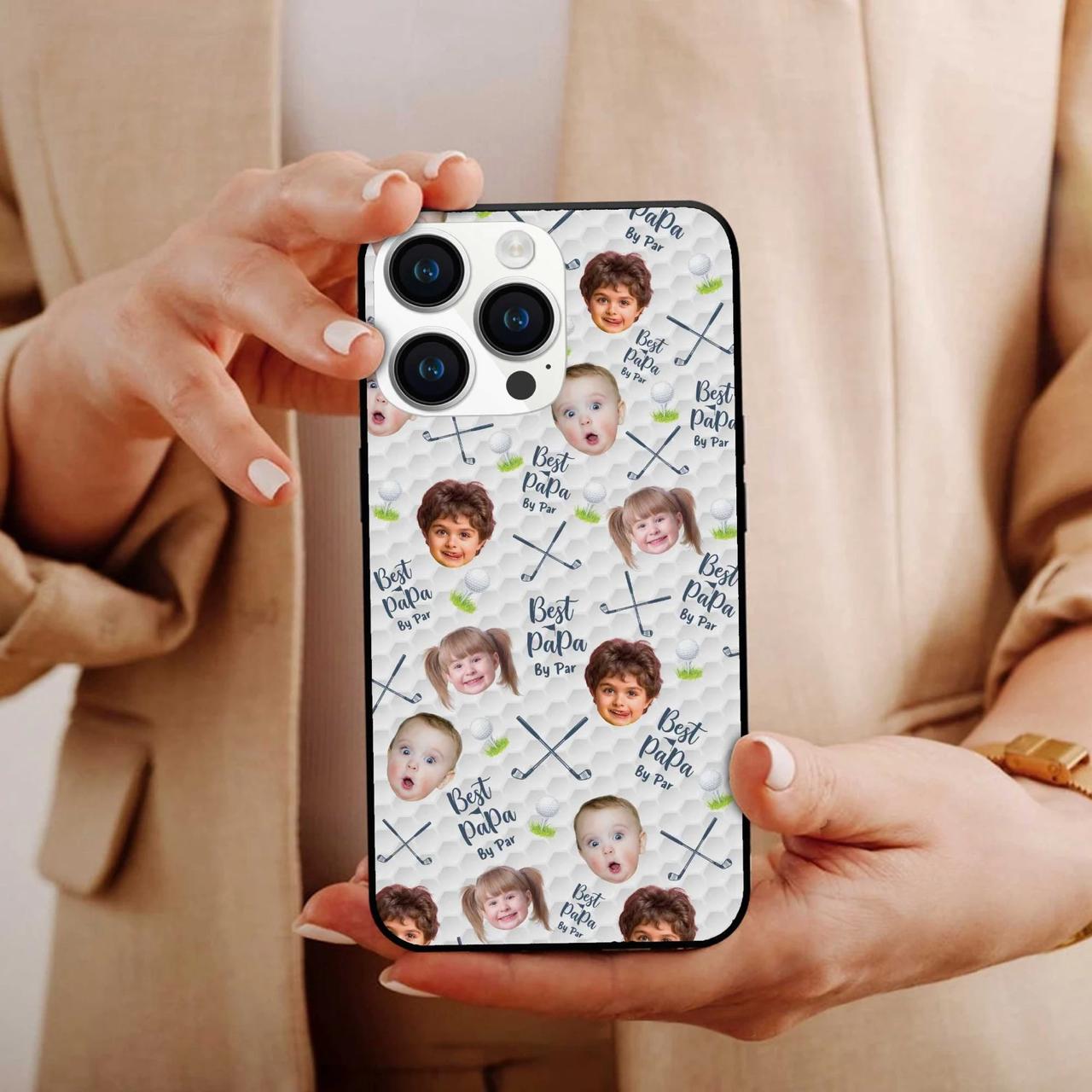 Personalized Best Dad by Par Phone Case