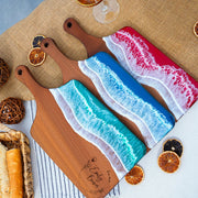 Personalized Resin Ocean Cutting Board