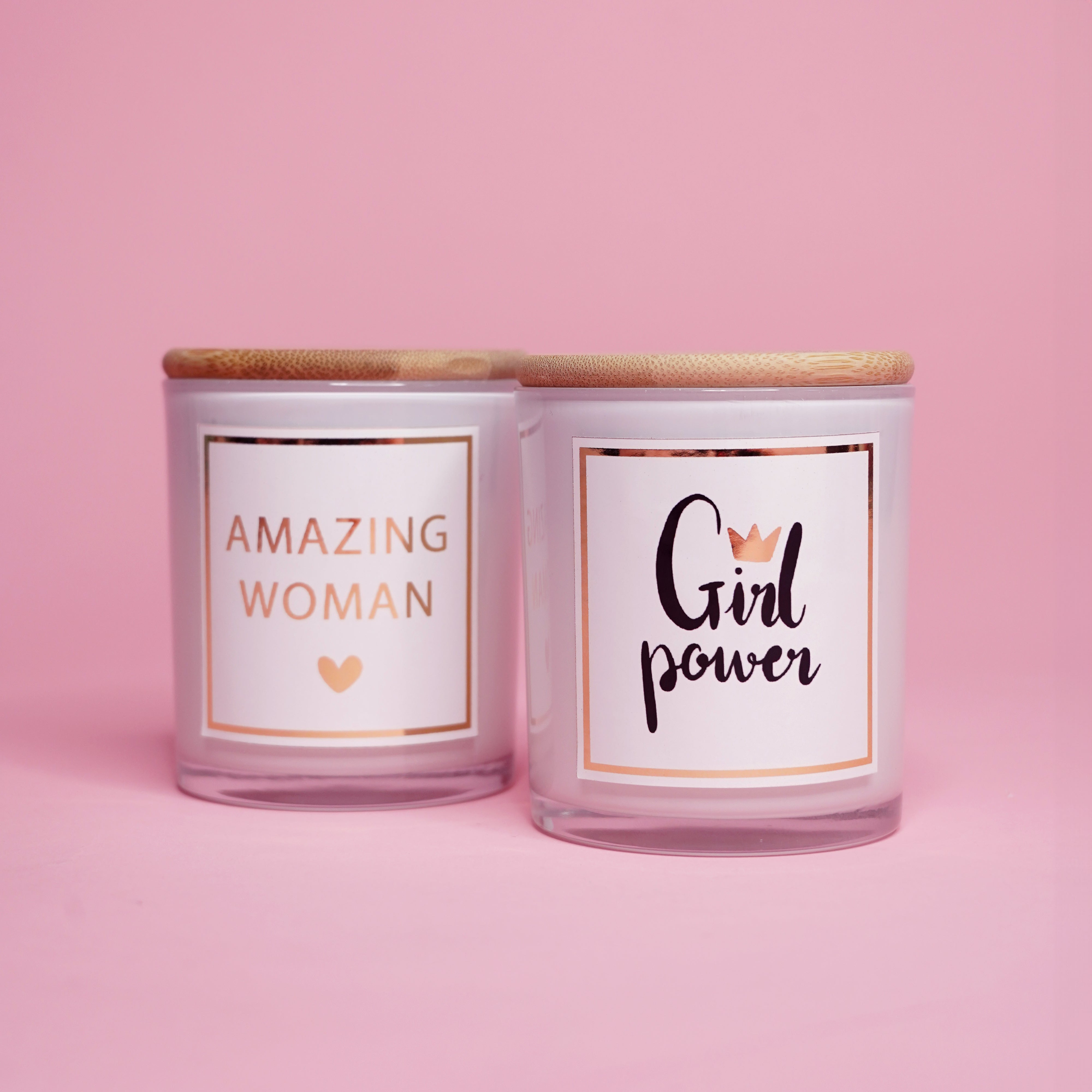 Scented Candle - Girl Power or Amazing Woman