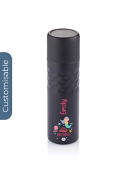 Personalised 500 ml Mosa stainless steel Flask Black