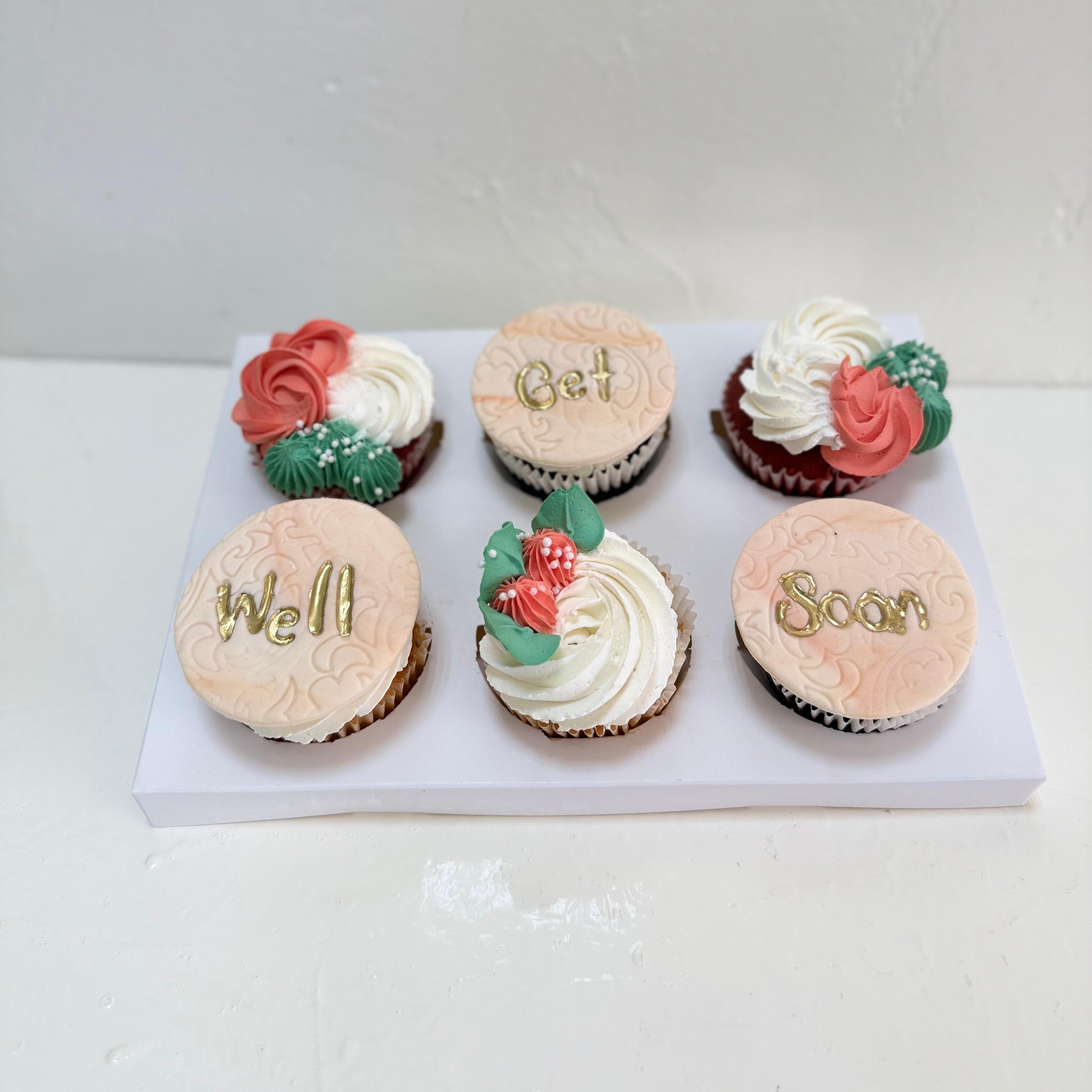 Get Well Soon Cupcakes