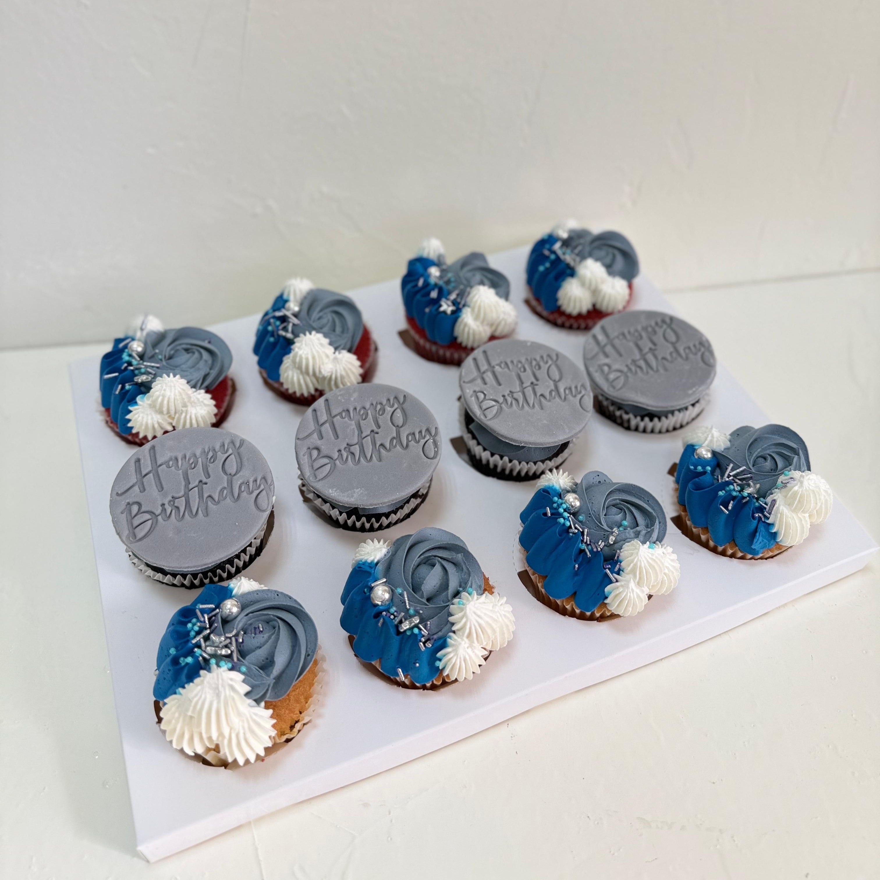 Happy Birthday Cupcakes for Him