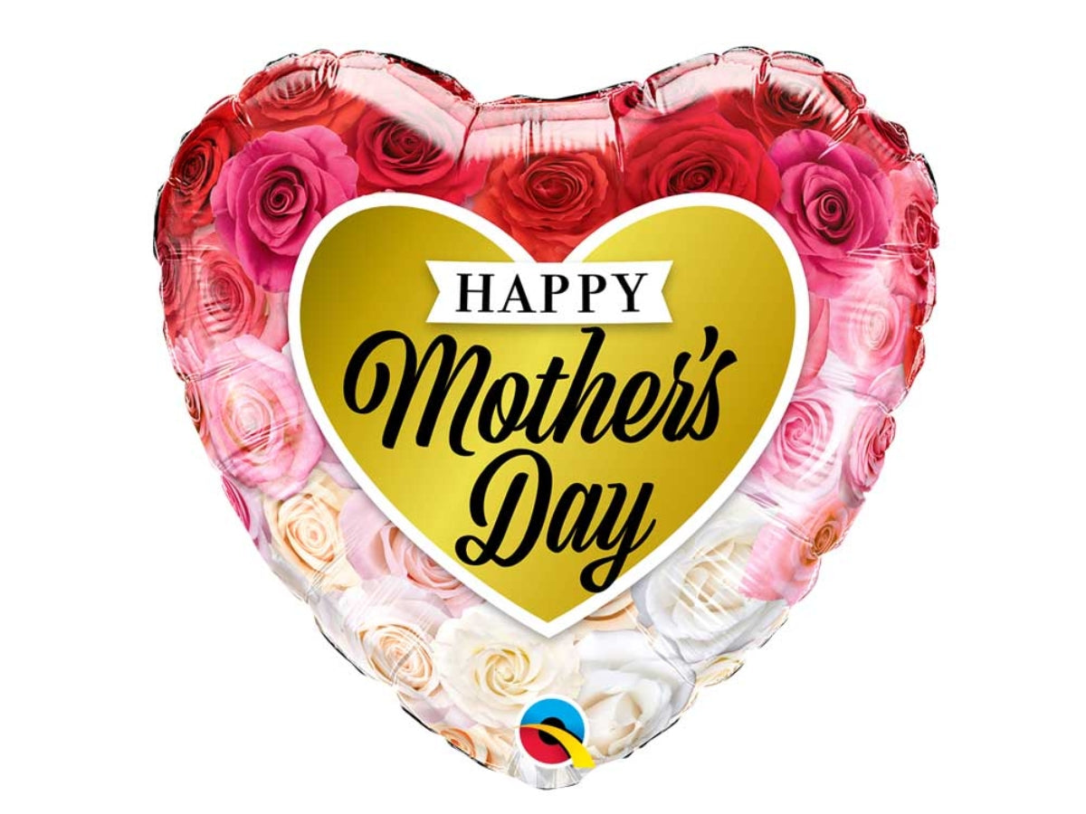 Mother's Day - Heart Foil Balloon