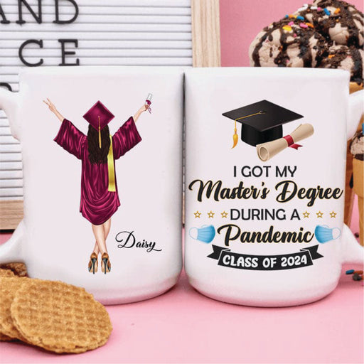 I Got Graduated During A Panmedic Graduation Mug