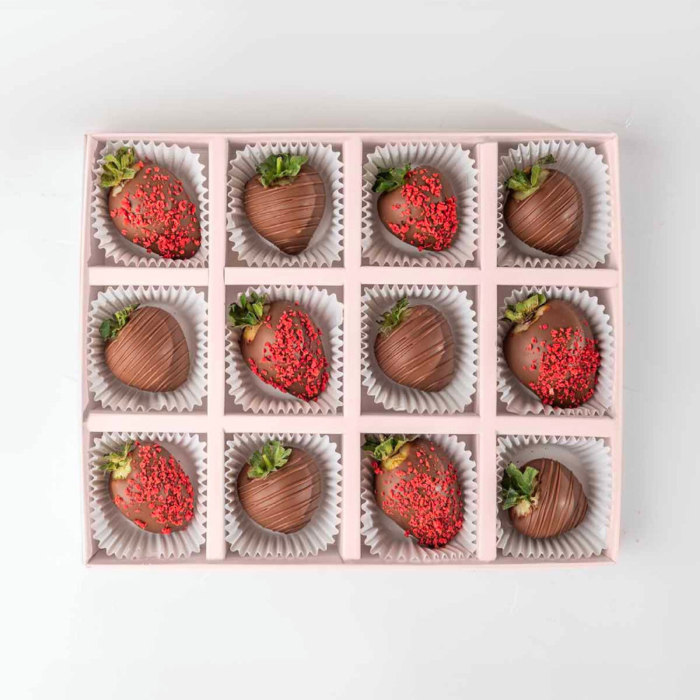 Milk Chocolate Strawberries '24 Collection