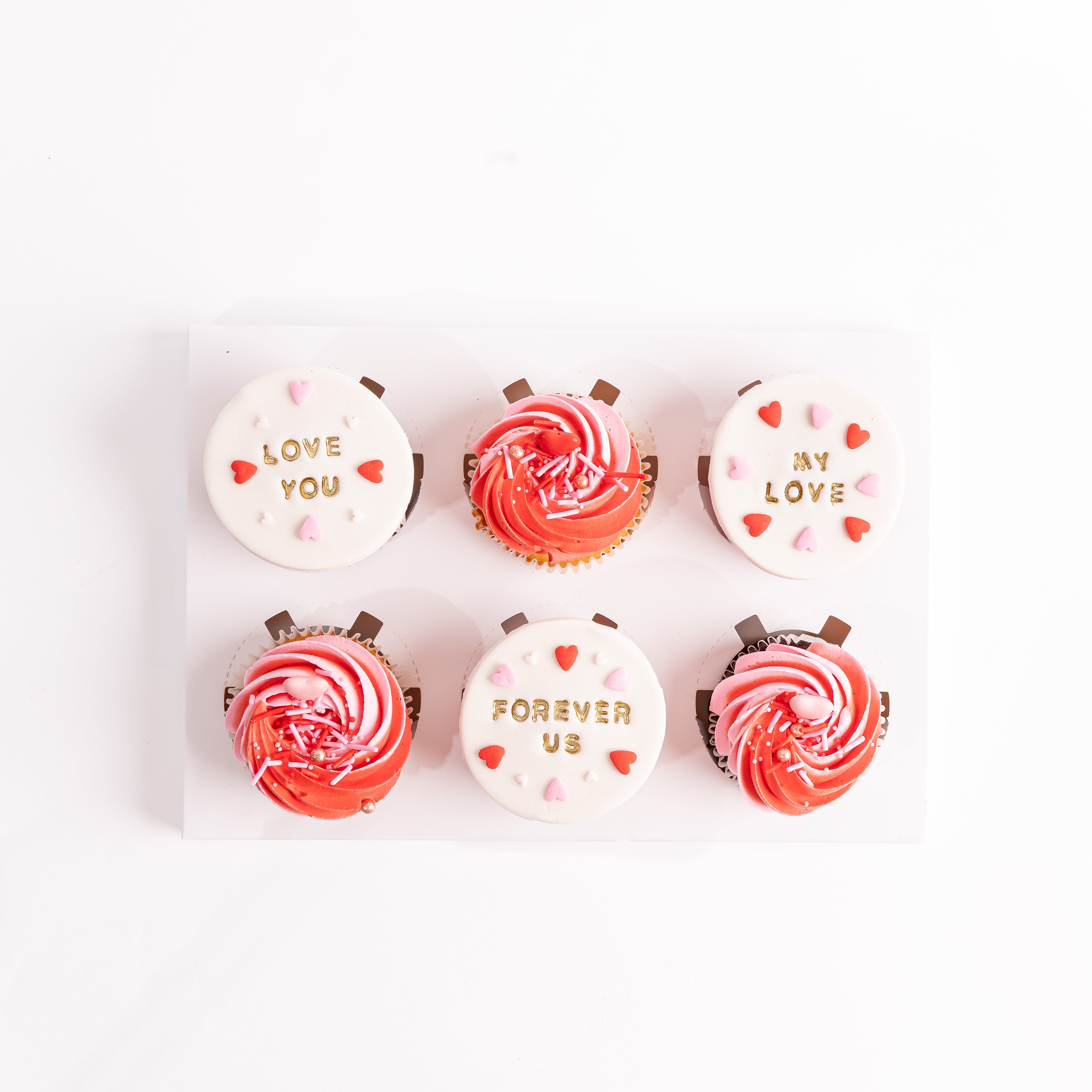Love Celebration Cupcakes 6pc Gift