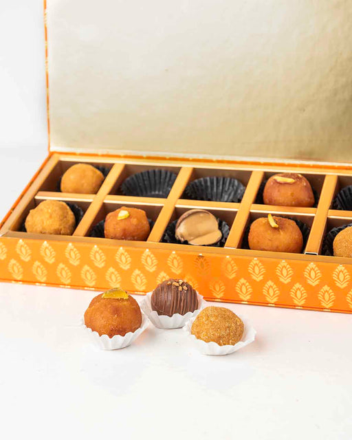 10 Ladoo's and Truffles Gift box