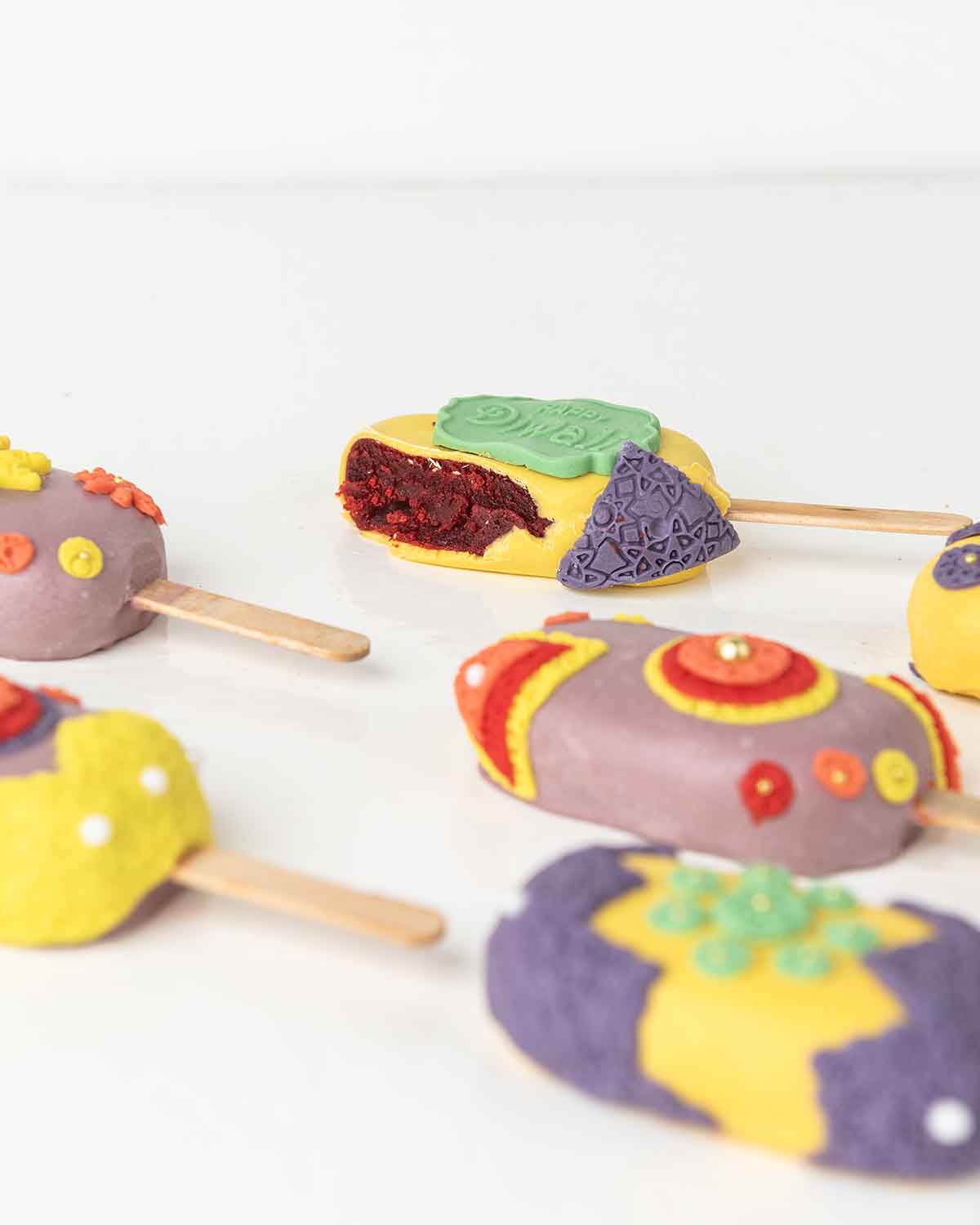 Diwali Cakesicles