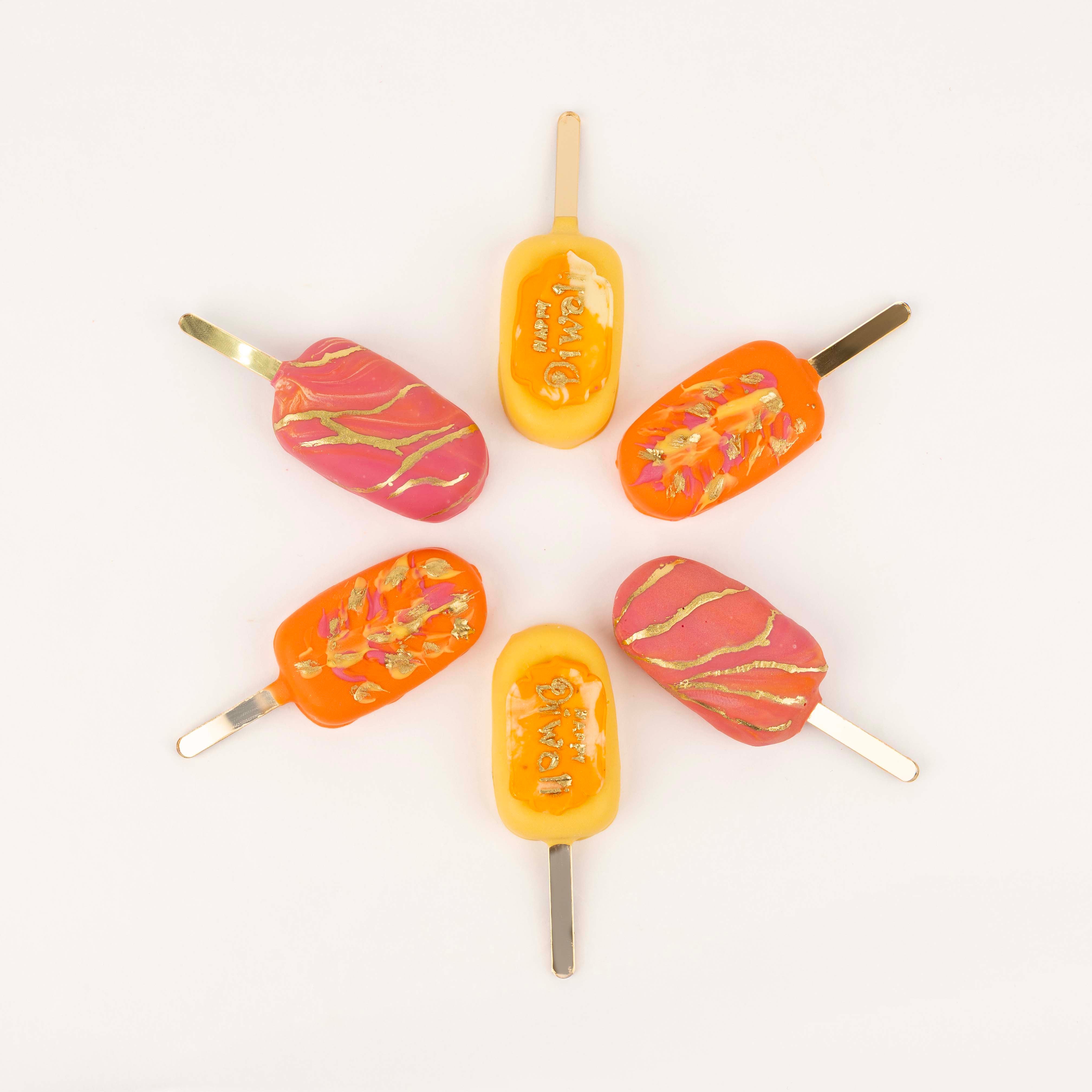 Diwali Cakesicles Gift Box of 6