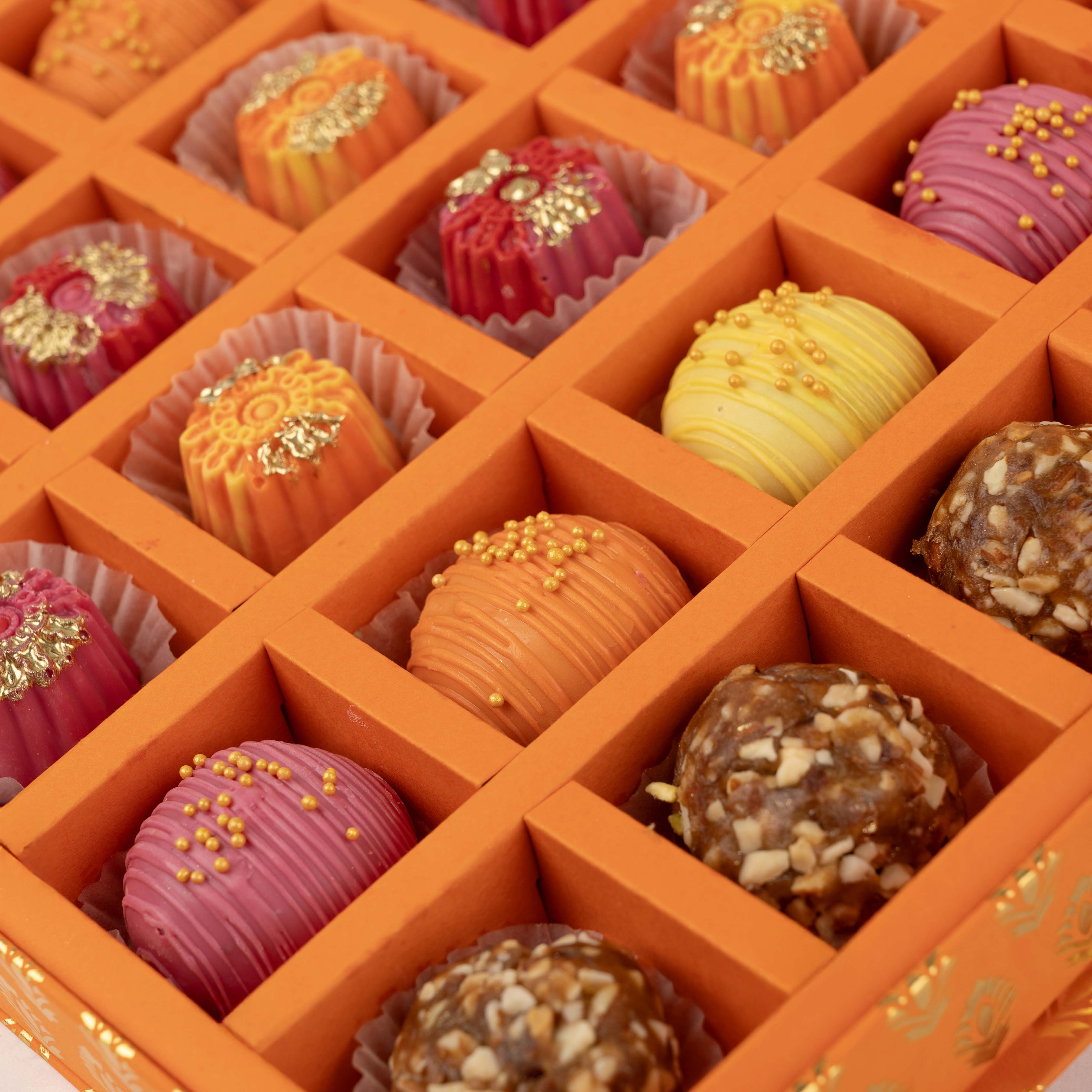Diwali Delights Sugar free Gift Box  of 20pcs