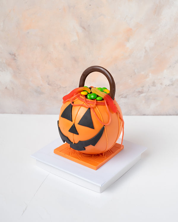 Chocolate Jack-O-Lantern